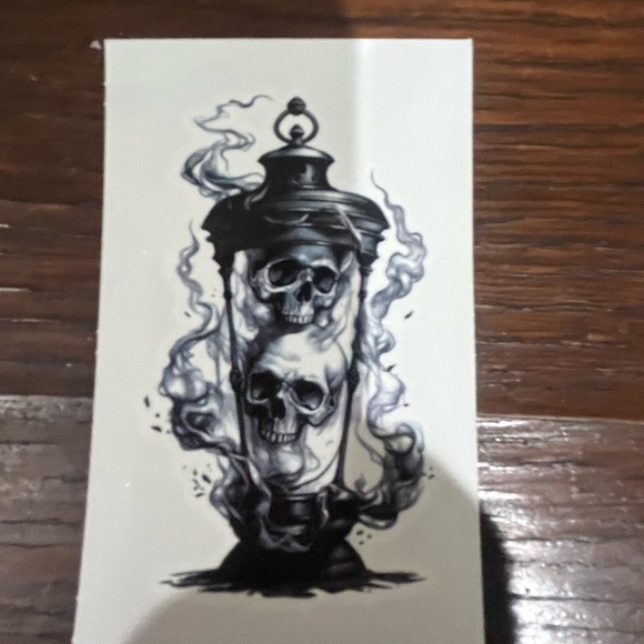 Skull Tattoo Sticker - Picture 12 of 16